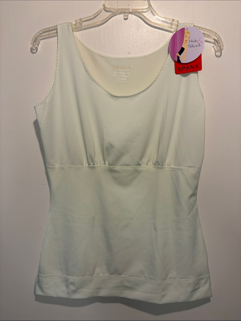 Spanx NWT XL Total Taming Tank All Around Shaping Long Length Scoop Neck